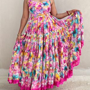 Floral Dress with 15M Flair - Image 6