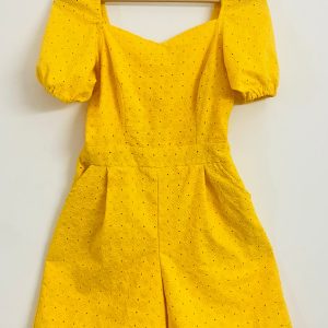 Cotton Schiffli Playsuit - Image 6