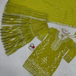 Designer Sharara Set - Image 7