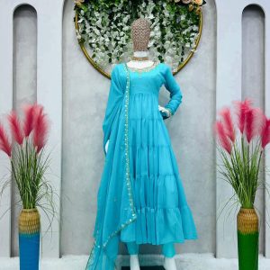 Anarkali with 13m flair