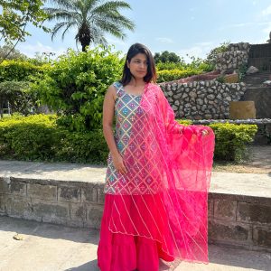 Pretty in Pink Sharara Set