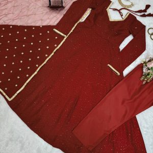 Crochet Work Anarkali - Image 7