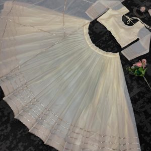 The Ivory Lehenga Set - Image 7