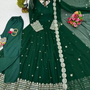 Anarkali Set with Dupatta - Image 3