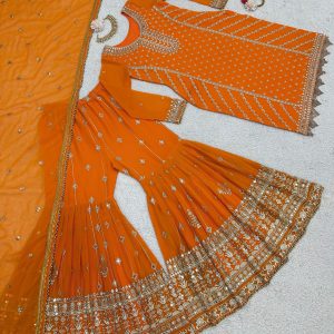 Festive Sharara Set - Image 6