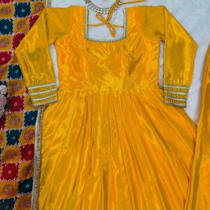 Haldi Special Anarkali Kurta Set - Image 8