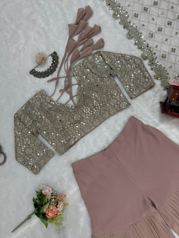 Crop Top with Sharara - Image 10