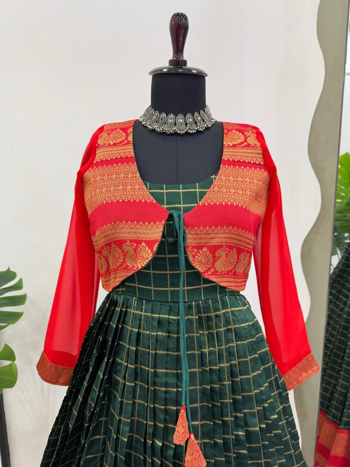 Anarkali with Koti - Image 6