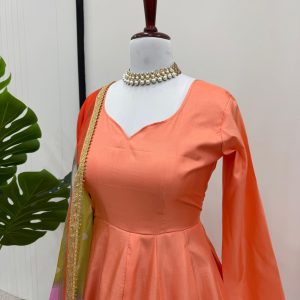 Basic Pretty Anarkali Set - Image 10