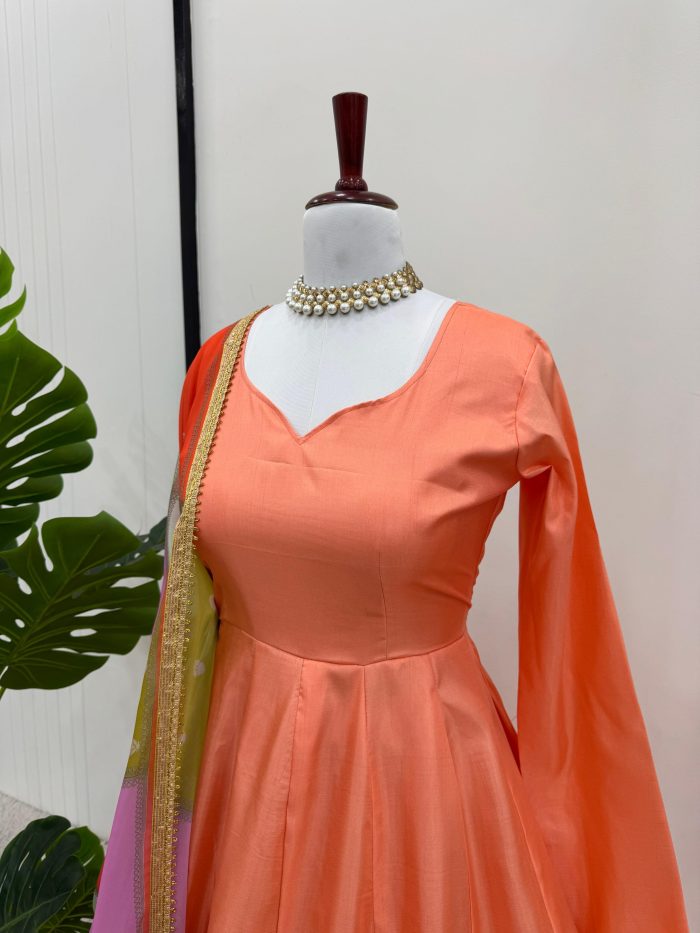 Basic Pretty Anarkali Set - Image 10