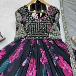 Embroidered Anarkali - Image 9