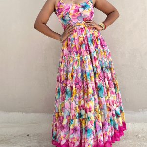 Floral Dress with 15M Flair - Image 2