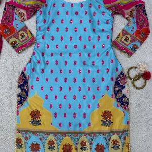 Karachi Work Kurta Sharara Set - Image 7
