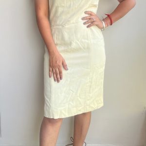 Beige Bodycon Dress - Image 4