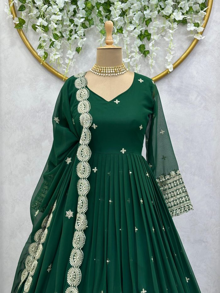 Anarkali Set with Dupatta - Image 2