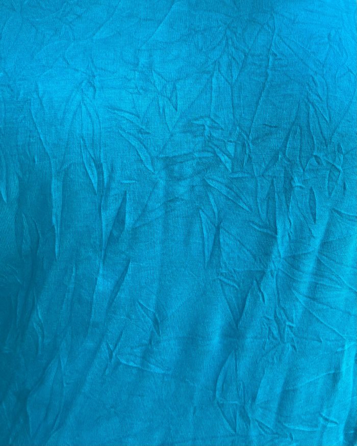 Aqua Blue Long Top - Image 2