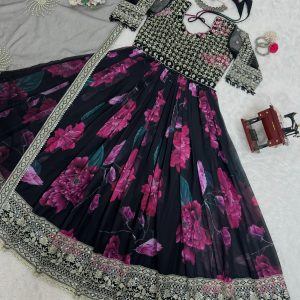 Embroidered Anarkali - Image 8