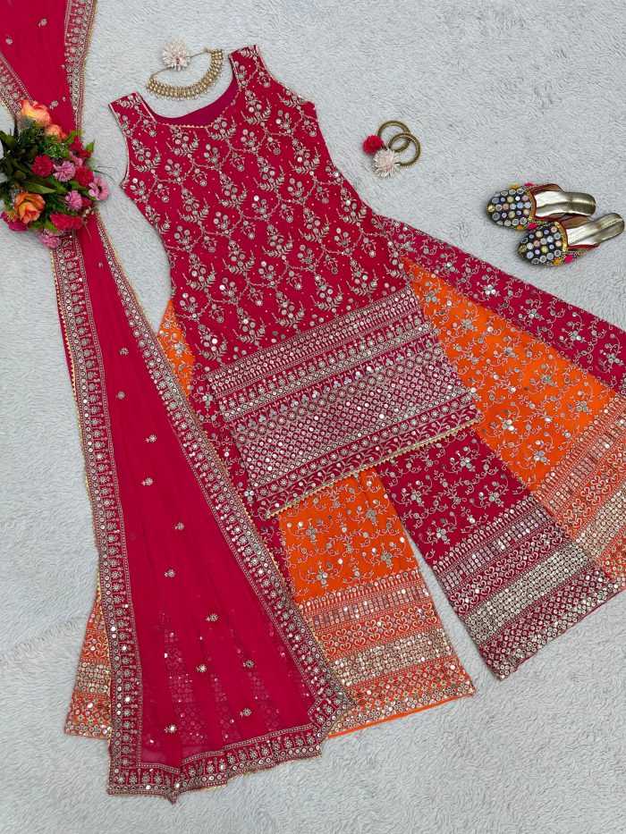 Bridal Sharara Set - Image 3