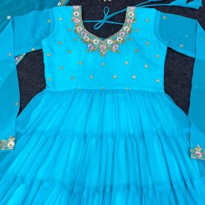 Anarkali with 13m flair - Image 5