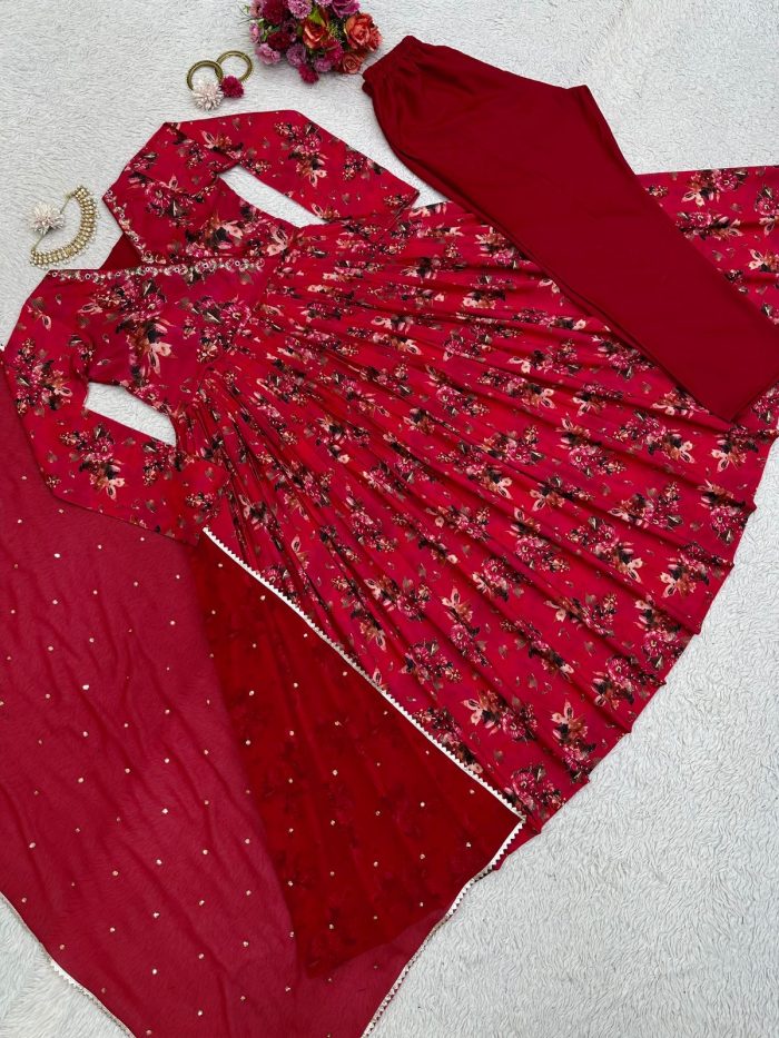 Karwachauth Special Anarkali Set - Image 8
