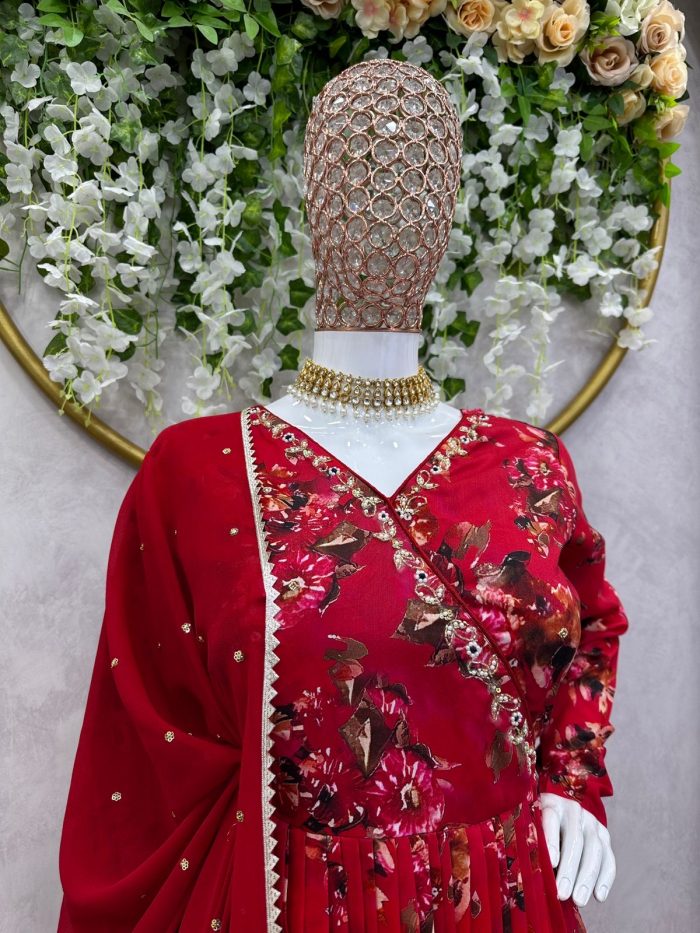 Karwachauth Special Anarkali Set - Image 3