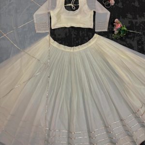 The Ivory Lehenga Set - Image 8