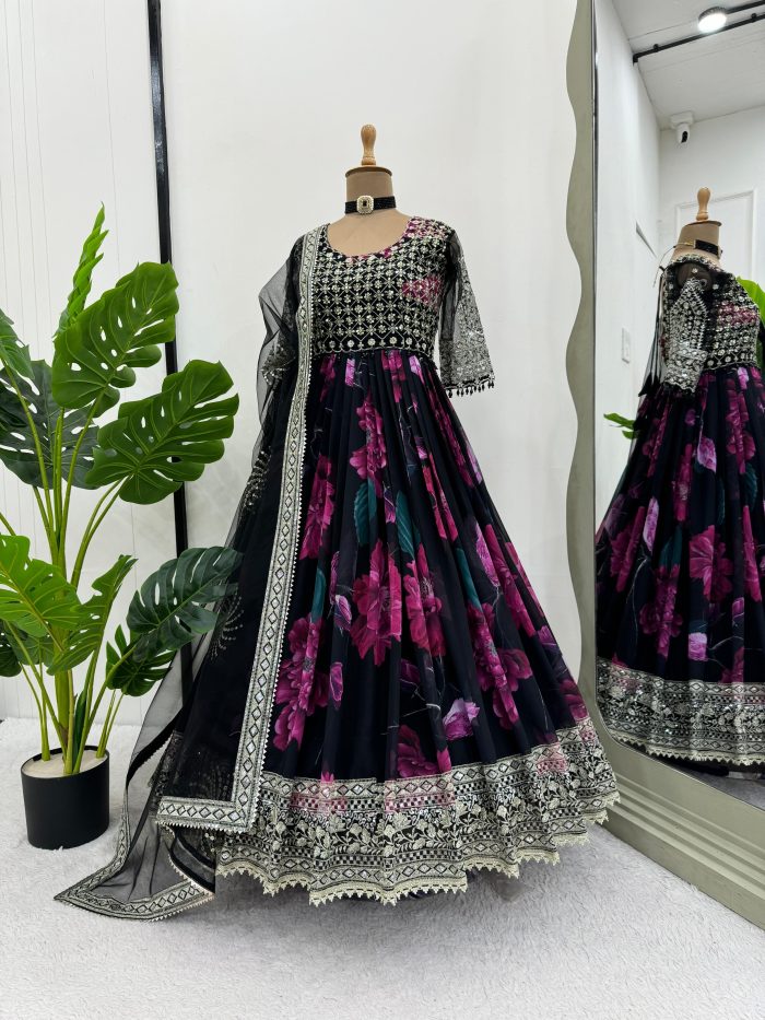 Embroidered Anarkali