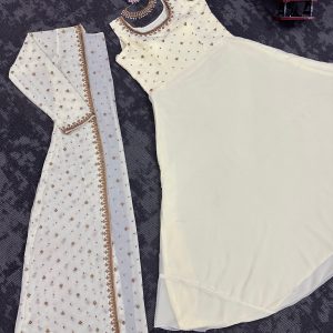 Anarkali with Shrug - Image 20