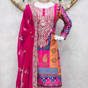 Karachi Work Sharara Set - Image 3