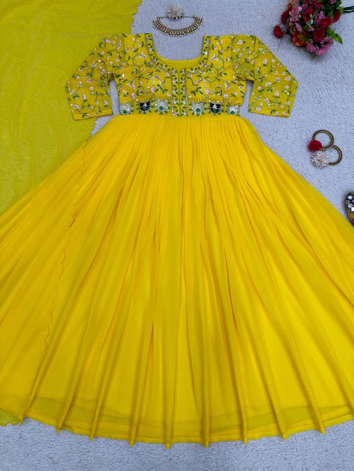 Haldi Special Anarkali - Image 4