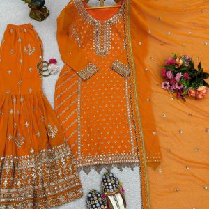 Festive Sharara Set - Image 4