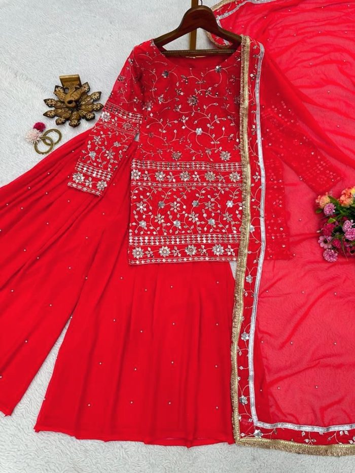 Bridal Sharara Set - Image 4