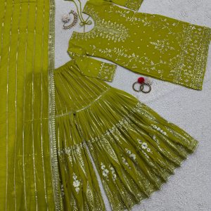 Designer Sharara Set - Image 9