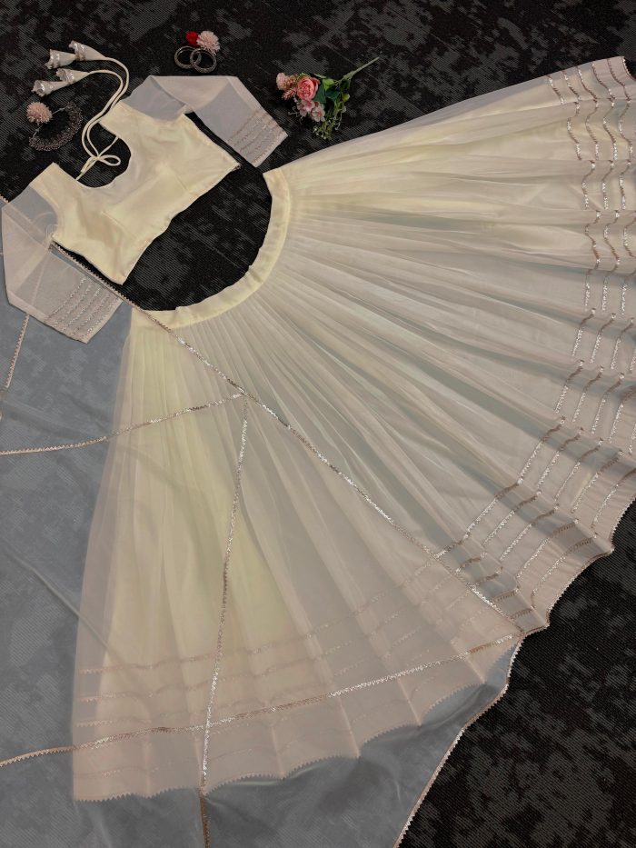 The Ivory Lehenga Set - Image 6