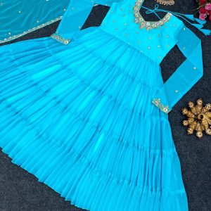 Anarkali with 13m flair - Image 2