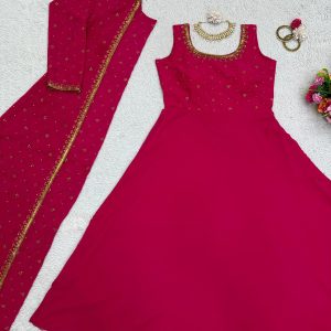 Anarkali with Shrug - Image 8