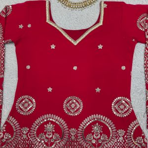Hot Pink Gharara Set - Image 6