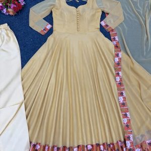 Basic Anarkali with Lace Work - Image 2