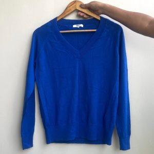Blue Fall Season Outwear - Image 3