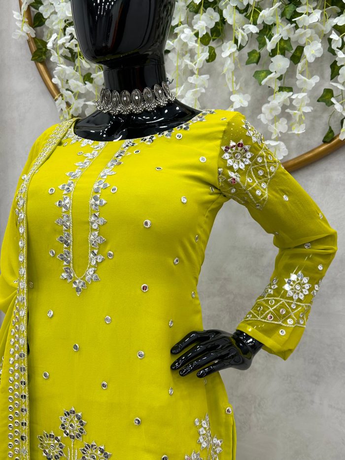 Neon Sharara Set