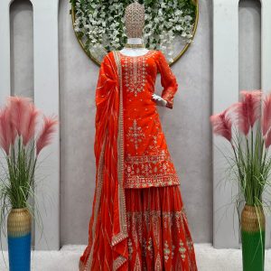 Designer Sharara Set