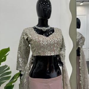 Crop Top with Sharara - Image 3