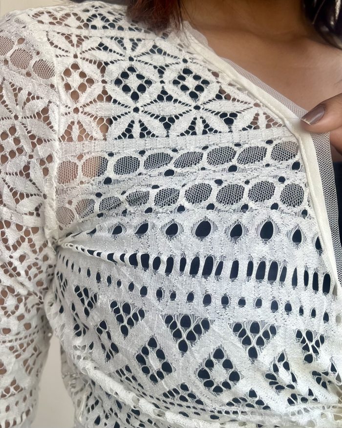 Lace Work Shrug - Image 4