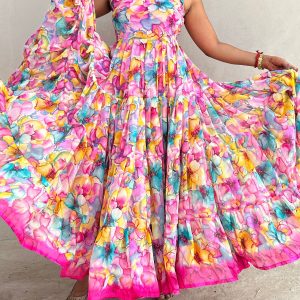 Floral Dress with 15M Flair