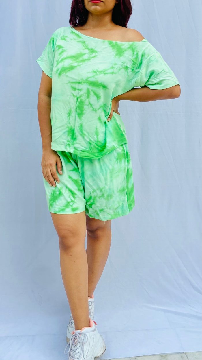 Tie n Dye Drop Shoulder Coordinate Set - Image 2