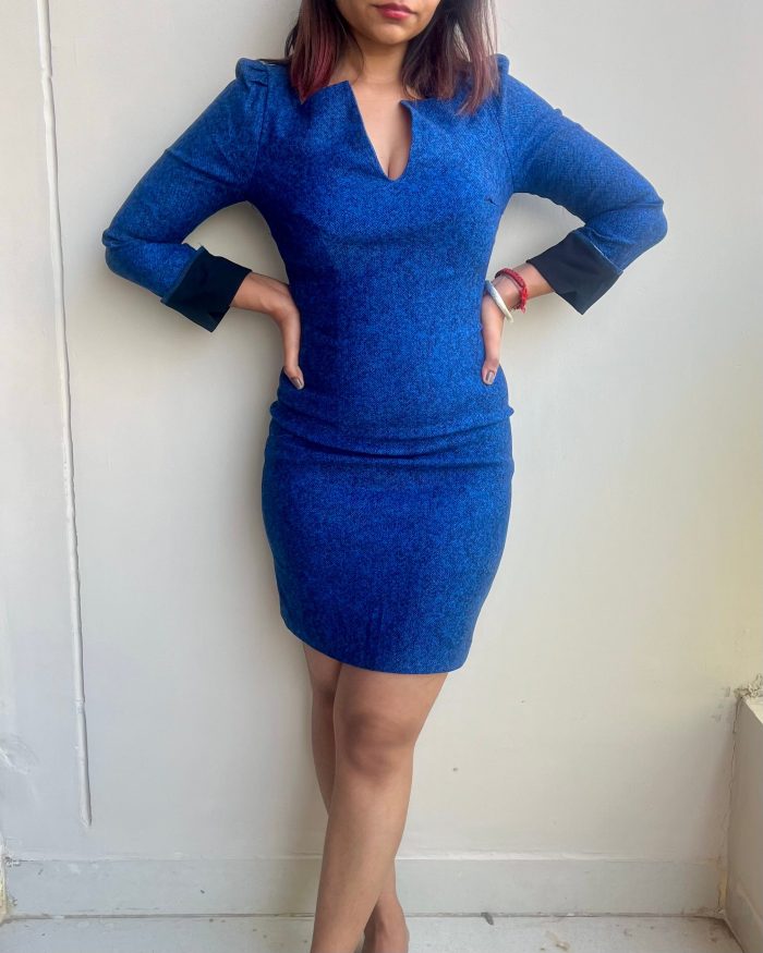 Denim Blue Bodycon Dress