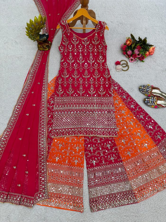 Bridal Sharara Set - Image 8