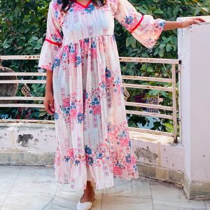 One Side Slit Chic Kurti - Image 2