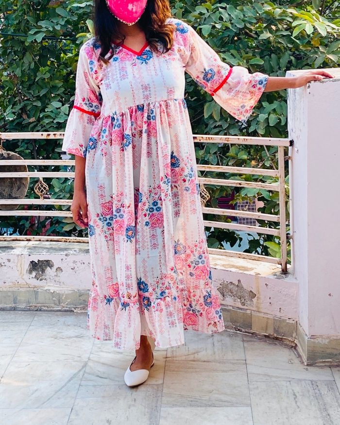 One Side Slit Chic Kurti - Image 2