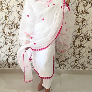 Signature Kurta Set with Dupatta - Image 2